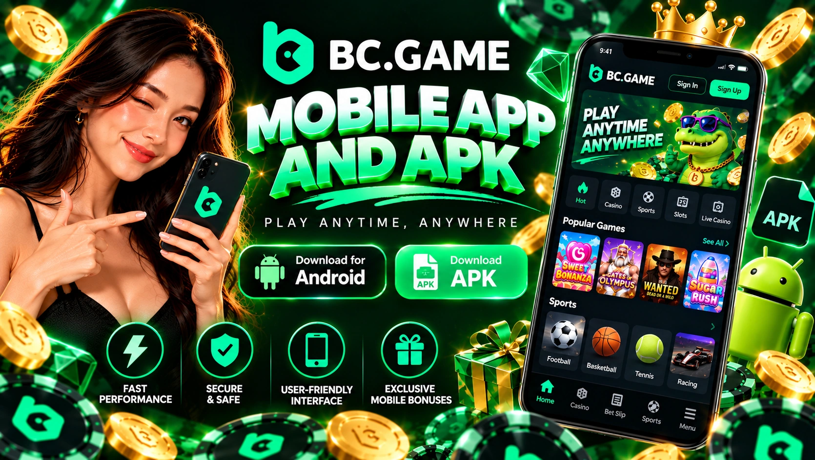 BC Game Mobile App and APK