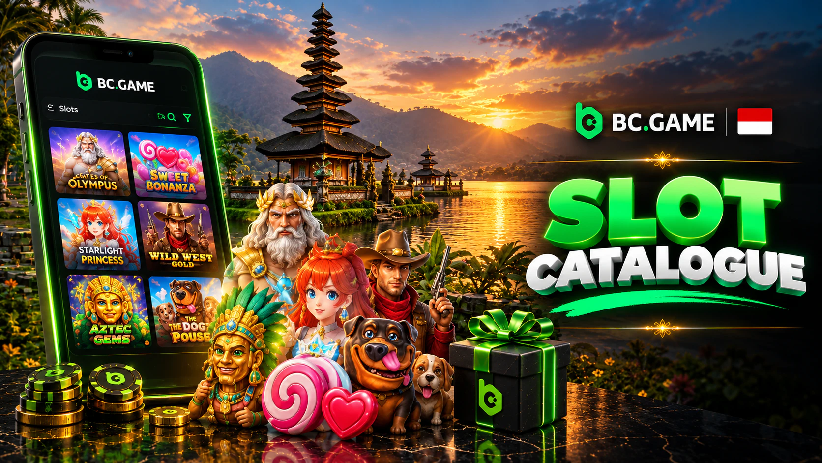 BC Game Slot Catalogue for Indonesia