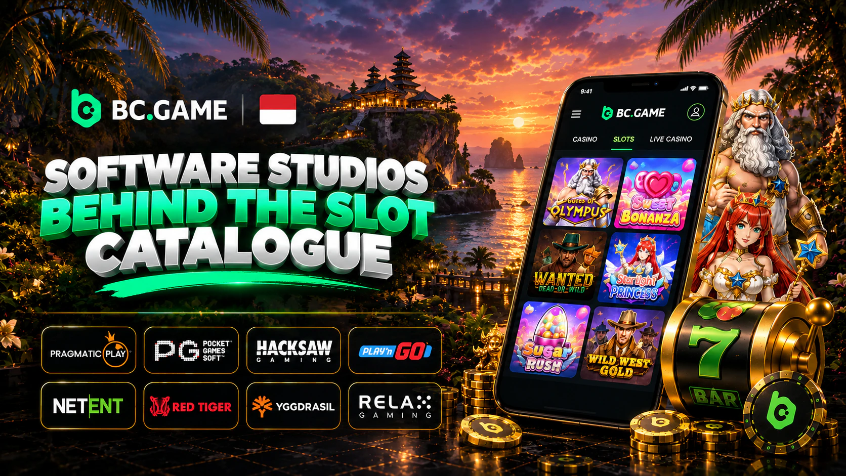  Bc Game Software Studios Behind the Slot Catalogue for Indonesia