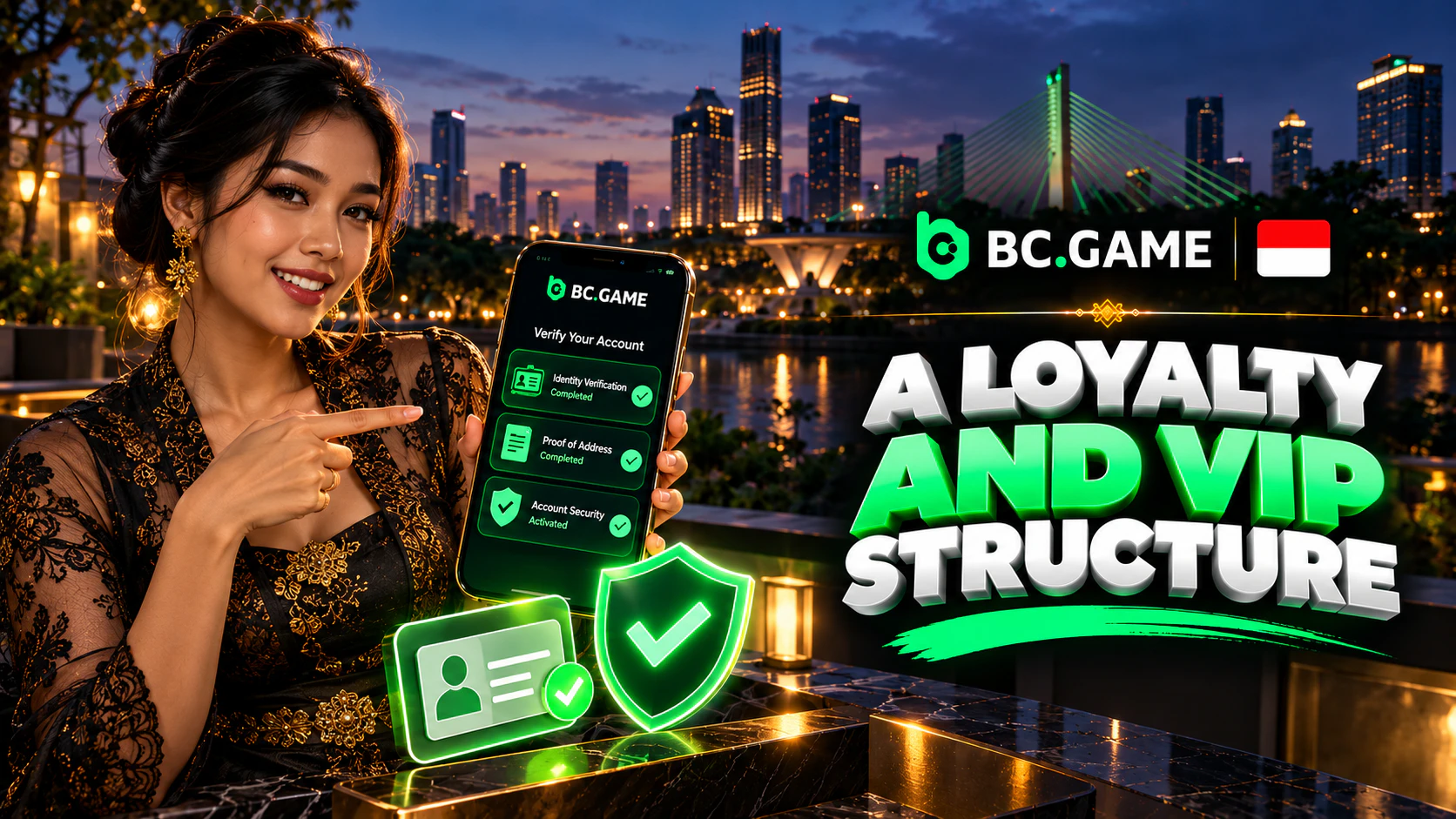 BC Game Loyalty and VIP Structure   for Indonesia